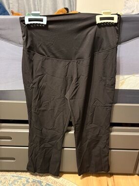 2 Pair Med Couture Black Stretch Maternity Scrub Pants